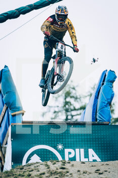 2021-07-25 - BARANEK Rastislav during the iXS European Downhill Cup, Mountain Bike cycling event on July 25, 2021 in Pila, Italy - Photo Olly Bowman / DPPI - IXS EUROPEAN DOWNHILL CUP 2021 - MTB - MOUNTAIN BIKE - CYCLING
