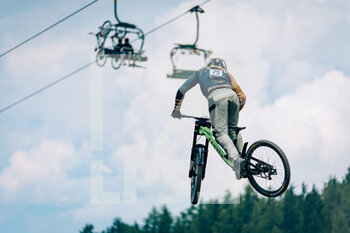 2021-07-25 - ARNOLFO Pietro during the iXS European Downhill Cup, Mountain Bike cycling event on July 25, 2021 in Pila, Italy - Photo Olly Bowman / DPPI - IXS EUROPEAN DOWNHILL CUP 2021 - MTB - MOUNTAIN BIKE - CYCLING