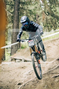 2021-07-25 - SCHNETTLER Christoph Felix during the iXS European Downhill Cup, Mountain Bike cycling event on July 25, 2021 in Pila, Italy - Photo Olly Bowman / DPPI - IXS EUROPEAN DOWNHILL CUP 2021 - MTB - MOUNTAIN BIKE - CYCLING