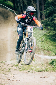 2021-07-25 - BULLIARD Delphine during the iXS European Downhill Cup, Mountain Bike cycling event on July 25, 2021 in Pila, Italy - Photo Olly Bowman / DPPI - IXS EUROPEAN DOWNHILL CUP 2021 - MTB - MOUNTAIN BIKE - CYCLING