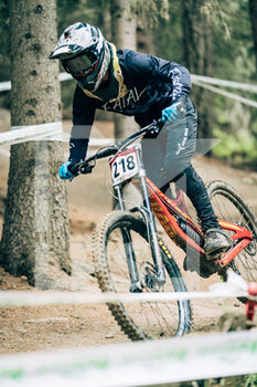 2021-07-25 - BENDER Martin during the iXS European Downhill Cup, Mountain Bike cycling event on July 25, 2021 in Pila, Italy - Photo Olly Bowman / DPPI - IXS EUROPEAN DOWNHILL CUP 2021 - MTB - MOUNTAIN BIKE - CYCLING