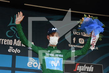 2020-09-12 - Maglia Verde, leader of Gran Premio della Montagna, Hector Carretero (Movistar Team) - 6^ TAPPA CASTELFIDARDO - SENIGALLIA - TIRRENO - ADRIATICO - CYCLING