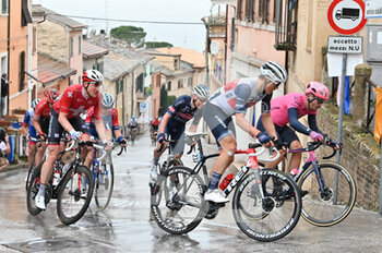 2021-03-14 - Passaggio sotto la pioggia sul muro di Castelfidardo - CASTELLATO - CASTELFIDARDO - TIRRENO - ADRIATICO - CYCLING