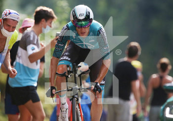 2020-09-19 - Pierre Rolland of B&B Hotels Vital Concept during the Tour de France 2020, cycling race stage 20, Time Trial, Lure - La Planche des Belles Filles (36,2 km) on September 19, 2020 in Plancher-les-Mines, France - Photo Laurent Lairys / DPPI - STAGE 20, TIME TRIAL, LURE - LA PLANCHE DES BELLES FILLES - TOUR DE FRANCE - CYCLING