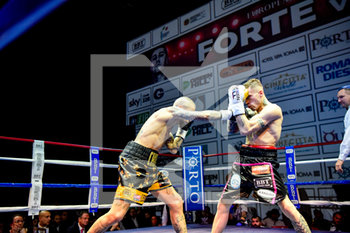 2019-12-20 - momenti del match          Forte vs Pardal - FORTE VS PARDAL - EUROPEAN UNION FEATHER WEIGHTS TITLE - BOXING - CONTACT