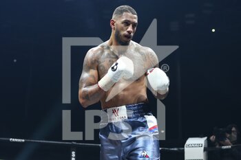 2020-11-27 - Tony Yoka of France during the heavyweight boxing bout between Tony Yoka (FRA) and Christian Hammer (GER) on November 27, 2020 at the H Arena in Nantes, France - Photo Laurent Lairys / DPPI - HEAVYWEIGHT BOXING BOUT BETWEEN TONY YOKA (FRA) AND CHRISTIAN HAMMER (GER) - BOXING - CONTACT