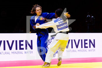 2021-06-07 - Amber Ryheul of Belgium, Astride Gneto of France during the IJF World Judo Championships 2021 on June 7, 2021 at Budapest Sports Arena in Budapest, Hungary - Photo Yannick Verhoeven / Orange Pictures / DPPI - IJF WORLD JUDO CHAMPIONSHIPS 2021 - JUDO - CONTACT