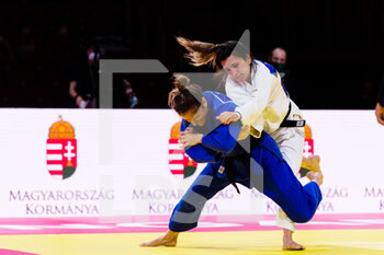 2021-06-07 - Anna Box Perez of Spain, Fabienne Kocher of Switzerland during the IJF World Judo Championships 2021 on June 7, 2021 at Budapest Sports Arena in Budapest, Hungary - Photo Yannick Verhoeven / Orange Pictures / DPPI - IJF WORLD JUDO CHAMPIONSHIPS 2021 - JUDO - CONTACT