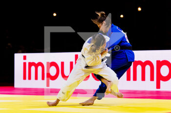 2021-06-07 - Anna Box Perez of Spain, Fabienne Kocher of Switzerland during the IJF World Judo Championships 2021 on June 7, 2021 at Budapest Sports Arena in Budapest, Hungary - Photo Yannick Verhoeven / Orange Pictures / DPPI - IJF WORLD JUDO CHAMPIONSHIPS 2021 - JUDO - CONTACT