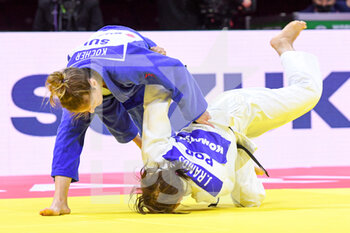 2021-06-07 - Fabienne Koch of Switzerland, Joana Ramos of Portugal during the IJF World Judo Championships 2021 on June 7, 2021 at Budapest Sports Arena in Budapest, Hungary - Photo Yannick Verhoeven / Orange Pictures / DPPI - IJF WORLD JUDO CHAMPIONSHIPS 2021 - JUDO - CONTACT