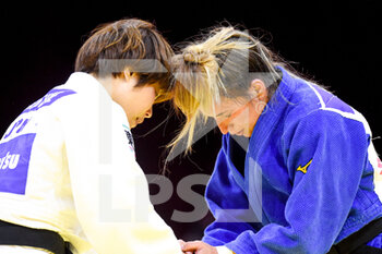 2021-06-07 - Ai Shishime of Japan, Ana Box Perez of Spain during the IJF World Judo Championships 2021 on June 7, 2021 at Budapest Sports Arena in Budapest, Hungary - Photo Yannick Verhoeven / Orange Pictures / DPPI - IJF WORLD JUDO CHAMPIONSHIPS 2021 - JUDO - CONTACT