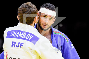 2021-06-07 - Yakub Shamilov of Russia, Orkhan Safarov of Azerbaijan during the IJF World Judo Championships 2021 on June 7, 2021 at Budapest Sports Arena in Budapest, Hungary - Photo Yannick Verhoeven / Orange Pictures / DPPI - IJF WORLD JUDO CHAMPIONSHIPS 2021 - JUDO - CONTACT