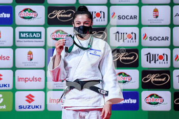 2021-06-07 - Gefen Primo of Israel winner of the bronze medal women -52 kg during the IJF World Judo Championships 2021 on June 7, 2021 at Budapest Sports Arena in Budapest, Hungary - Photo Yannick Verhoeven / Orange Pictures / DPPI - IJF WORLD JUDO CHAMPIONSHIPS 2021 - JUDO - CONTACT