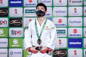 2021-06-07 - Joshiro Maruyama of Japan winner of the gold medal men -66 kg during the IJF World Judo Championships 2021 on June 7, 2021 at Budapest Sports Arena in Budapest, Hungary - Photo Yannick Verhoeven / Orange Pictures / DPPI - IJF WORLD JUDO CHAMPIONSHIPS 2021 - JUDO - CONTACT