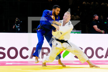 2021-06-09 - Frank de Wit of the Netherlands, Moutii Achraf of Morocco during the IJF World Judo Championships 2021 on June 9, 2021 at Budapest Sports Arena in Budapest, Hungary - Photo Yannick Verhoeven / Orange Pictures / DPPI - IJF WORLD JUDO CHAMPIONSHIPS 2021 - JUDO - CONTACT