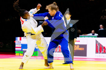 2021-06-09 - Sanne Vermeer of the Netherlands, Clarisse Agbegnenou of France during the IJF World Judo Championships 2021 on June 9, 2021 at Budapest Sports Arena in Budapest, Hungary - Photo Yannick Verhoeven / Orange Pictures / DPPI - IJF WORLD JUDO CHAMPIONSHIPS 2021 - JUDO - CONTACT