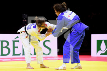 2021-06-09 - Anja Obradovic of Serbia and Anriquelis Barrios of Venezuela during the IJF World Judo Championships 2021 on June 9, 2021 at Budapest Sports Arena in Budapest, Hungary - Photo Yannick Verhoeven / Orange Pictures / DPPI - IJF WORLD JUDO CHAMPIONSHIPS 2021 - JUDO - CONTACT