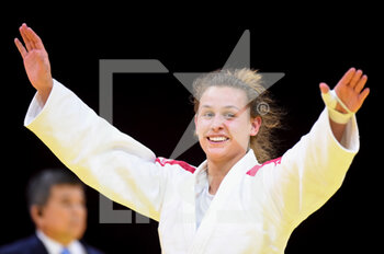 2021-06-09 - Anja Obradovic of Serbia during the IJF World Judo Championships 2021 on June 9, 2021 at Budapest Sports Arena in Budapest, Hungary - Photo Yannick Verhoeven / Orange Pictures / DPPI - IJF WORLD JUDO CHAMPIONSHIPS 2021 - JUDO - CONTACT