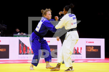 2021-06-09 - Sanne Vermeer of the Netherlands and Ketleyn Quadros of Brazil during the IJF World Judo Championships 2021 on June 9, 2021 at Budapest Sports Arena in Budapest, Hungary - Photo Yannick Verhoeven / Orange Pictures / DPPI - IJF WORLD JUDO CHAMPIONSHIPS 2021 - JUDO - CONTACT