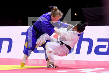 2021-06-09 - Sanne Vermeer of the Netherlands and Ketleyn Quadros of Brazil during the IJF World Judo Championships 2021 on June 9, 2021 at Budapest Sports Arena in Budapest, Hungary - Photo Yannick Verhoeven / Orange Pictures / DPPI - IJF WORLD JUDO CHAMPIONSHIPS 2021 - JUDO - CONTACT
