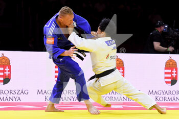 2021-06-09 - Frank de Wit of the Netherlands and Sotaro Fujiwara of Japan during the IJF World Judo Championships 2021 on June 9, 2021 at Budapest Sports Arena in Budapest, Hungary - Photo Yannick Verhoeven / Orange Pictures / DPPI - IJF WORLD JUDO CHAMPIONSHIPS 2021 - JUDO - CONTACT