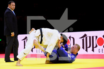 2021-06-09 - Sotaro Fujiwara of Japan and Frank de Wit of the Netherlands during the IJF World Judo Championships 2021 on June 9, 2021 at Budapest Sports Arena in Budapest, Hungary - Photo Yannick Verhoeven / Orange Pictures / DPPI - IJF WORLD JUDO CHAMPIONSHIPS 2021 - JUDO - CONTACT
