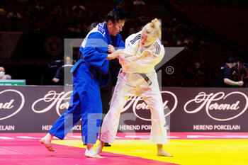 2021-06-10 - Hilde Jager of the Netherlands, Zere Bektaskyzy of Kazakhstan during the IJF World Judo Championships 2021 on June 10, 2021 at Budapest Sports Arena in Budapest, Hungary - Photo Yannick Verhoeven / Orange Pictures / DPPI - IJF WORLD JUDO CHAMPIONSHIPS 2021 - JUDO - CONTACT