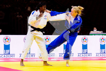 2021-06-10 - Hilde Jager of the Netherlands, Marie Eve Gahie of France during the IJF World Judo Championships 2021 on June 10, 2021 at Budapest Sports Arena in Budapest, Hungary - Photo Yannick Verhoeven / Orange Pictures / DPPI - IJF WORLD JUDO CHAMPIONSHIPS 2021 - JUDO - CONTACT