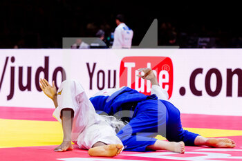 2021-06-10 - Hilde Jager of the Netherlands, Marie Eve Gahie of France during the IJF World Judo Championships 2021 on June 10, 2021 at Budapest Sports Arena in Budapest, Hungary - Photo Yannick Verhoeven / Orange Pictures / DPPI - IJF WORLD JUDO CHAMPIONSHIPS 2021 - JUDO - CONTACT