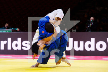 2021-06-10 - Krisztian Toth of Hungaria, Davlat Bobonov of Uzbekistan during the IJF World Judo Championships 2021 on June 10, 2021 at Budapest Sports Arena in Budapest, Hungary - Photo Yannick Verhoeven / Orange Pictures / DPPI - IJF WORLD JUDO CHAMPIONSHIPS 2021 - JUDO - CONTACT
