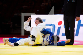 2021-06-10 - Megan Fletcher of Ireland, Maria Portela of Brazil during the IJF World Judo Championships 2021 on June 10, 2021 at Budapest Sports Arena in Budapest, Hungary - Photo Yannick Verhoeven / Orange Pictures / DPPI - IJF WORLD JUDO CHAMPIONSHIPS 2021 - JUDO - CONTACT
