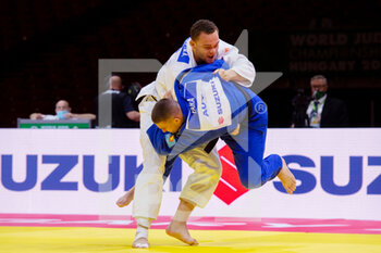 2021-06-11 - Simeon Catharina of The Netherlands, Aaron Fara of Austria during the IJF World Judo Championships 2021 on June 11, 2021 at Budapest Sports Arena in Budapest, Hungary - Photo Yannick Verhoeven / Orange Pictures / DPPI - IJF WORLD JUDO CHAMPIONSHIPS 2021 - JUDO - CONTACT