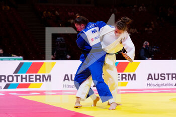 2021-06-11 - Anna Maria Wagner of Germany, Marhinde Verkerk of The Netherlands during the IJF World Judo Championships 2021 on June 11, 2021 at Budapest Sports Arena in Budapest, Hungary - Photo Yannick Verhoeven / Orange Pictures / DPPI - IJF WORLD JUDO CHAMPIONSHIPS 2021 - JUDO - CONTACT
