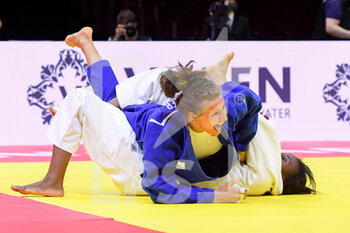 2021-06-11 - Anna Maria Wagner of Germany, Madeleine Malonga of France during the IJF World Judo Championships 2021 on June 11, 2021 at Budapest Sports Arena in Budapest, Hungary - Photo Yannick Verhoeven / Orange Pictures / DPPI - IJF WORLD JUDO CHAMPIONSHIPS 2021 - JUDO - CONTACT