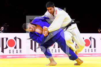 2021-06-11 - Shady Elnahas of Canada, Ilia Sulamanidze of Georgia during the IJF World Judo Championships 2021 on June 11, 2021 at Budapest Sports Arena in Budapest, Hungary - Photo Yannick Verhoeven / Orange Pictures / DPPI - IJF WORLD JUDO CHAMPIONSHIPS 2021 - JUDO - CONTACT