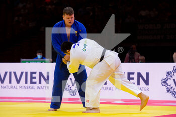 2021-06-12 - Tamerlan Bashaev of Russia, Sven Heinle of Germany during the IJF World Judo Championships 2021 on June 12, 2021 at Budapest Sports Arena in Budapest, Hungary - Photo Yannick Verhoeven / Orange Pictures / DPPI - IJF WORLD JUDO CHAMPIONSHIPS 2021 - JUDO - CONTACT