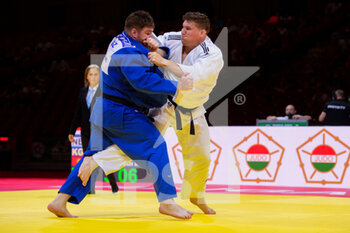 2021-06-12 - Jur Spijkers of The Netherlands, Iurii Krakovetskii of Kyrgyzstan during the IJF World Judo Championships 2021 on June 12, 2021 at Budapest Sports Arena in Budapest, Hungary - Photo Yannick Verhoeven / Orange Pictures / DPPI - IJF WORLD JUDO CHAMPIONSHIPS 2021 - JUDO - CONTACT