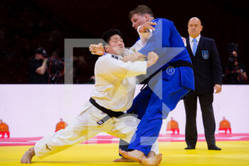 2021-06-12 - Kokoro Kaguera of Japan, Jur Spijkers of The Netherlands during the IJF World Judo Championships 2021 on June 12, 2021 at Budapest Sports Arena in Budapest, Hungary - Photo Yannick Verhoeven / Orange Pictures / DPPI - IJF WORLD JUDO CHAMPIONSHIPS 2021 - JUDO - CONTACT