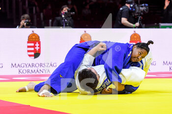2021-06-12 - Julia Tolofua of France, Beatriz Souza of Brazil during the IJF World Judo Championships 2021 on June 12, 2021 at Budapest Sports Arena in Budapest, Hungary - Photo Yannick Verhoeven / Orange Pictures / DPPI - IJF WORLD JUDO CHAMPIONSHIPS 2021 - JUDO - CONTACT