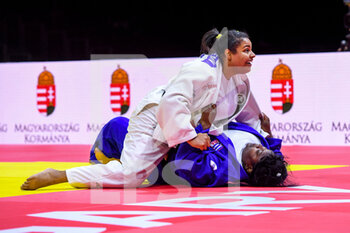 2021-06-12 - Maria Suelen Altheman of Brazil, Idalys Ortiz of Cuba during the Bronze medal contest for +78 women during the IJF World Judo Championships 2021 on June 12, 2021 at Budapest Sports Arena in Budapest, Hungary - Photo Yannick Verhoeven / Orange Pictures / DPPI - IJF WORLD JUDO CHAMPIONSHIPS 2021 - JUDO - CONTACT