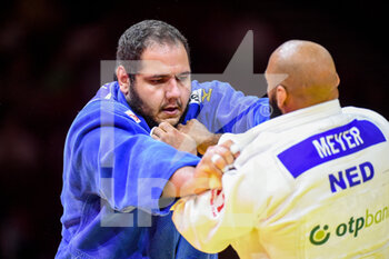 2021-06-12 - Roy Meyer of Netherlands, Rafael Silva of Brazil during the bronze medal contest for +100 men during the bronze medal contest for +100 men during the IJF World Judo Championships 2021 on June 12, 2021 at Budapest Sports Arena in Budapest, Hungary - Photo Yannick Verhoeven / Orange Pictures / DPPI - IJF WORLD JUDO CHAMPIONSHIPS 2021 - JUDO - CONTACT