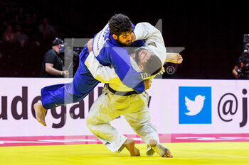 2021-06-12 - Yakiv Khammo of Ukraine, Gela Zaalishvilli of Georgia during the bronze medal contest for +100 men during the IJF World Judo Championships 2021 on June 12, 2021 at Budapest Sports Arena in Budapest, Hungary - Photo Yannick Verhoeven / Orange Pictures / DPPI - IJF WORLD JUDO CHAMPIONSHIPS 2021 - JUDO - CONTACT