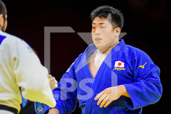 2021-06-12 - Kokoro Kageura of Japan during the final +100 men during the IJF World Judo Championships 2021 on June 12, 2021 at Budapest Sports Arena in Budapest, Hungary - Photo Yannick Verhoeven / Orange Pictures / DPPI - IJF WORLD JUDO CHAMPIONSHIPS 2021 - JUDO - CONTACT