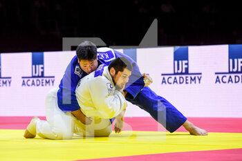 2021-06-12 - Kokoro Kageura of Japan, Tamerlan Bashaev of Russia during the final +100 men during the IJF World Judo Championships 2021 on June 12, 2021 at Budapest Sports Arena in Budapest, Hungary - Photo Yannick Verhoeven / Orange Pictures / DPPI - IJF WORLD JUDO CHAMPIONSHIPS 2021 - JUDO - CONTACT