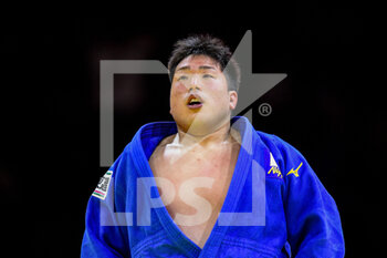 2021-06-12 - Kokoro Kageura of Japan wins the final +100 men during the IJF World Judo Championships 2021 on June 12, 2021 at Budapest Sports Arena in Budapest, Hungary - Photo Yannick Verhoeven / Orange Pictures / DPPI - IJF WORLD JUDO CHAMPIONSHIPS 2021 - JUDO - CONTACT
