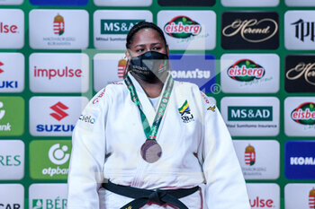 2021-06-12 - Beatriz Souza of Brazil with the bronze medal during the medal ceremony for +78 women during the IJF World Judo Championships 2021 on June 12, 2021 at Budapest Sports Arena in Budapest, Hungary - Photo Yannick Verhoeven / Orange Pictures / DPPI - IJF WORLD JUDO CHAMPIONSHIPS 2021 - JUDO - CONTACT