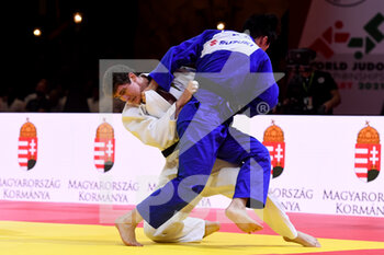 2021-06-13 - Falk Petersilka of Germany and Jaegwang Han of South Korea during the IJF World Judo Championships 2021 on June 13, 2021 at Budapest Sports Arena in Budapest, Hungary - Photo Yannick Verhoeven / Orange Pictures / DPPI - IJF WORLD JUDO CHAMPIONSHIPS 2021 - JUDO - CONTACT