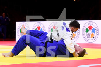 2021-06-13 - Cyrille Maret of France and Jur Spijkers of the Netherlands during the IJF World Judo Championships 2021 on June 13, 2021 at Budapest Sports Arena in Budapest, Hungary - Photo Yannick Verhoeven / Orange Pictures / DPPI - IJF WORLD JUDO CHAMPIONSHIPS 2021 - JUDO - CONTACT