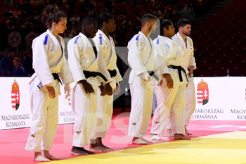2021-06-13 - Team of France during the IJF World Judo Championships 2021 on June 13, 2021 at Budapest Sports Arena in Budapest, Hungary - Photo Yannick Verhoeven / Orange Pictures / DPPI - IJF WORLD JUDO CHAMPIONSHIPS 2021 - JUDO - CONTACT