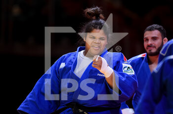 2021-06-13 - Lea Fontaine of France during the IJF World Judo Championships 2021 on June 13, 2021 at Budapest Sports Arena in Budapest, Hungary - Photo Yannick Verhoeven / Orange Pictures / DPPI - IJF WORLD JUDO CHAMPIONSHIPS 2021 - JUDO - CONTACT